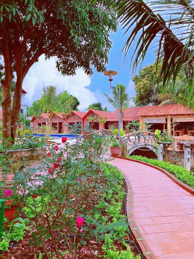 Tam Coc Green Garden Bungalow นิญบิ่ญ ภายนอก รูปภาพ