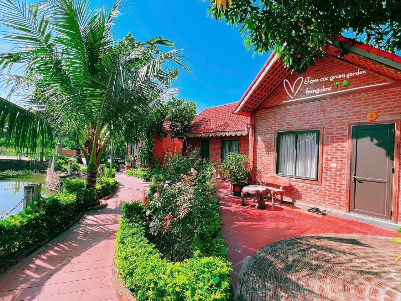 Tam Coc Green Garden Bungalow นิญบิ่ญ ภายนอก รูปภาพ