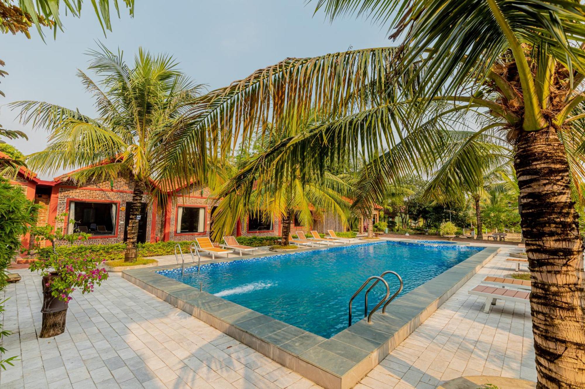 Tam Coc Green Garden Bungalow นิญบิ่ญ ภายนอก รูปภาพ