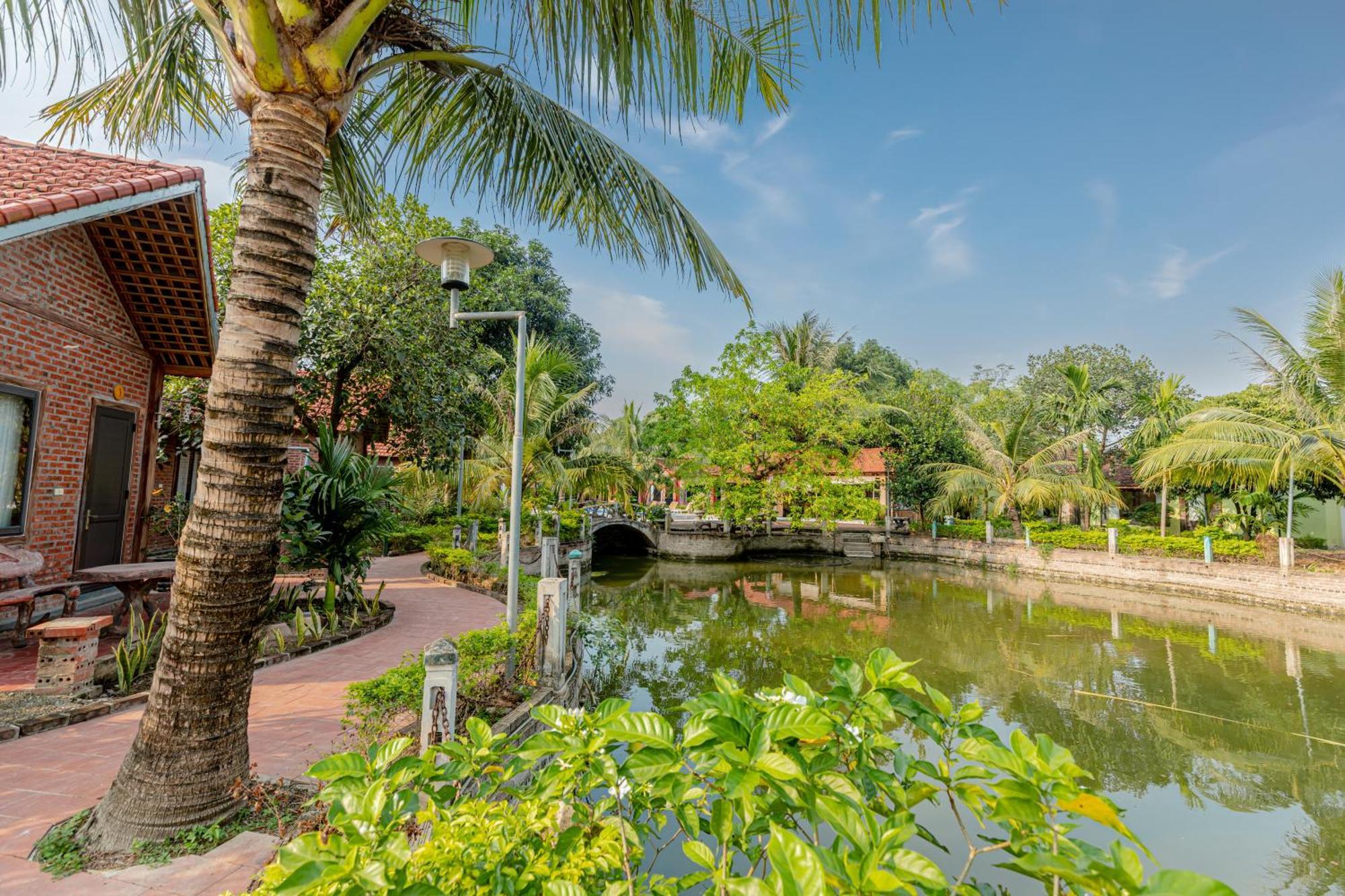 Tam Coc Green Garden Bungalow นิญบิ่ญ ภายนอก รูปภาพ
