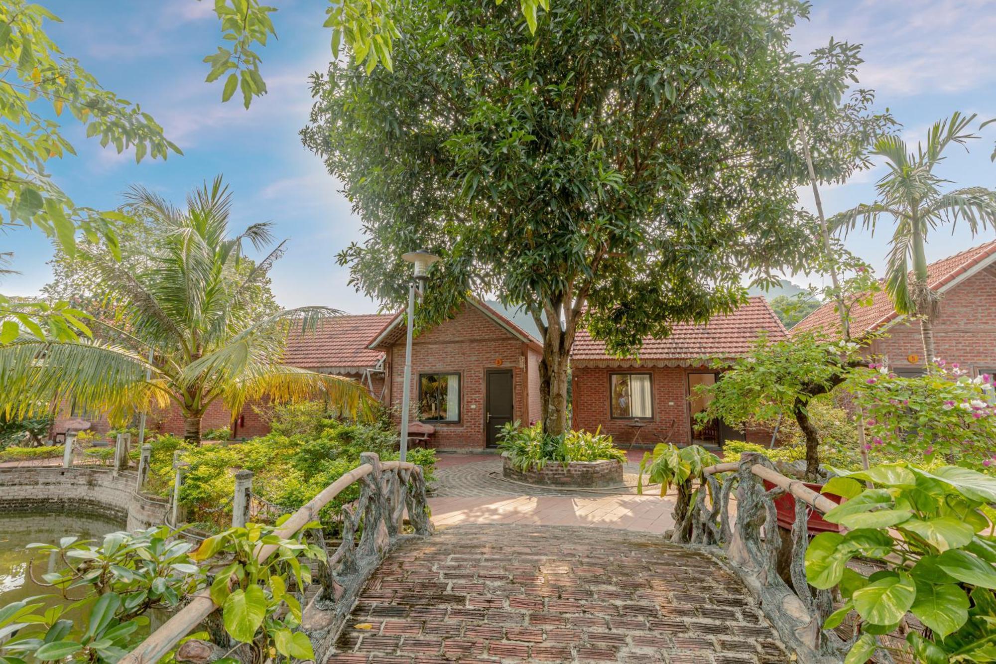 Tam Coc Green Garden Bungalow นิญบิ่ญ ภายนอก รูปภาพ