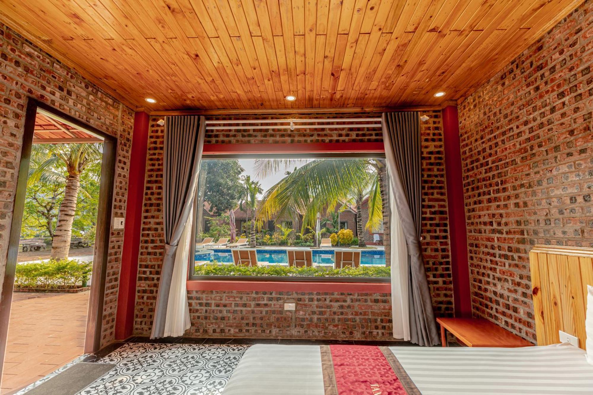 Tam Coc Green Garden Bungalow นิญบิ่ญ ภายนอก รูปภาพ