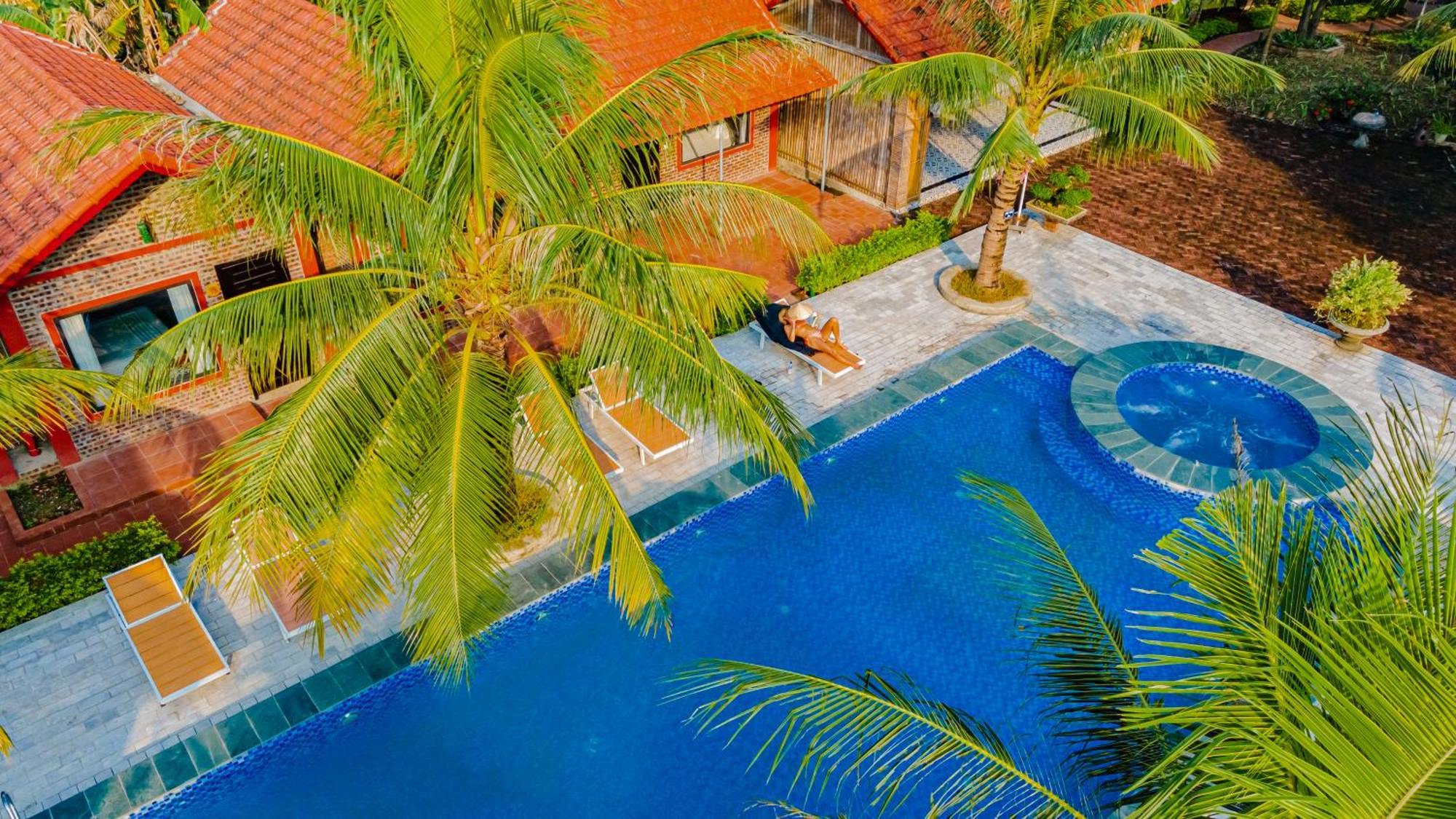Tam Coc Green Garden Bungalow นิญบิ่ญ ภายนอก รูปภาพ