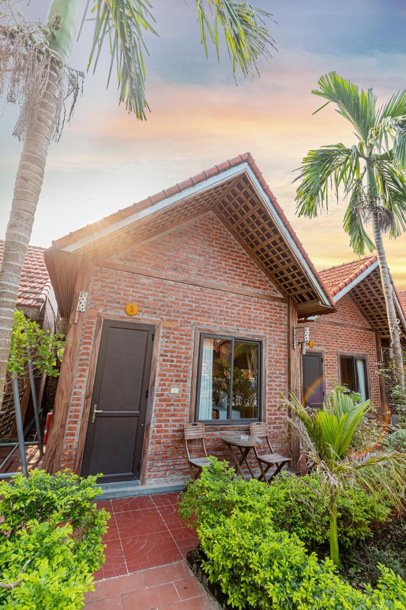 Tam Coc Green Garden Bungalow นิญบิ่ญ ภายนอก รูปภาพ
