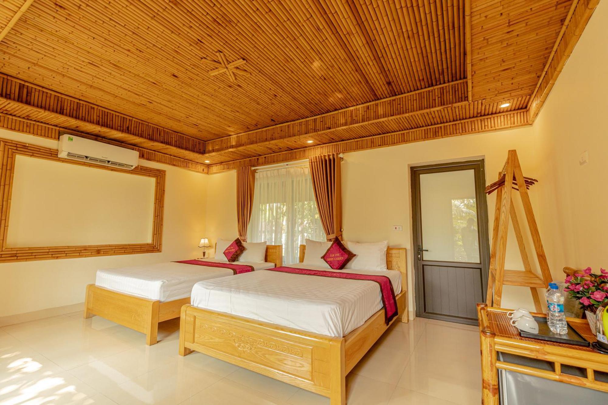 Tam Coc Green Garden Bungalow นิญบิ่ญ ภายนอก รูปภาพ