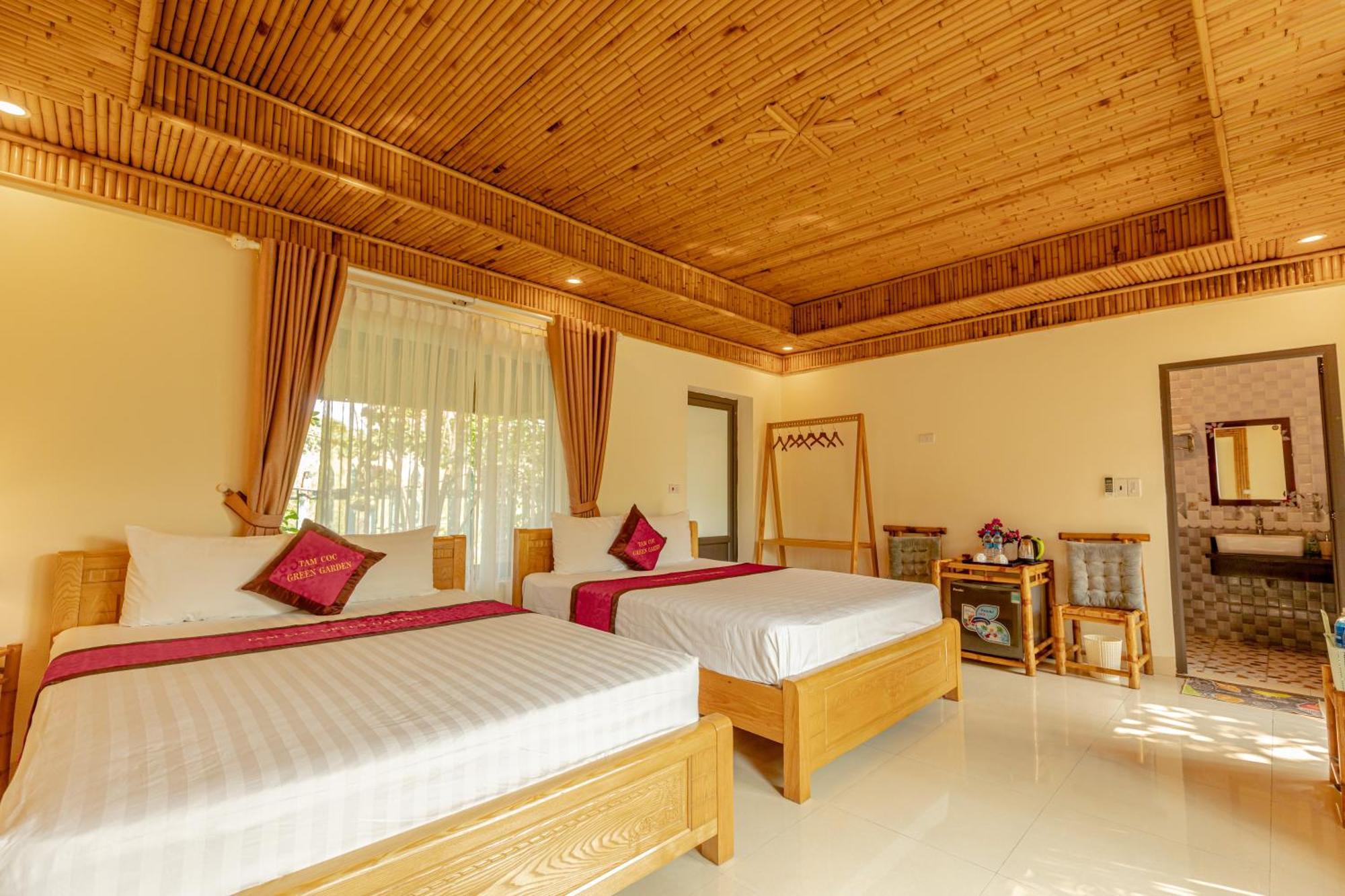 Tam Coc Green Garden Bungalow นิญบิ่ญ ภายนอก รูปภาพ