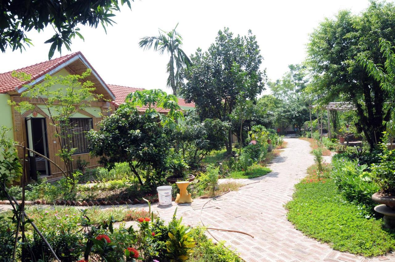 Tam Coc Green Garden Bungalow นิญบิ่ญ ภายนอก รูปภาพ